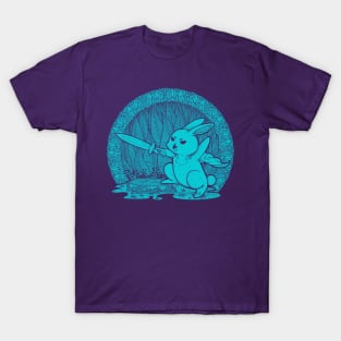 Cute Warrior Bunny T-Shirt